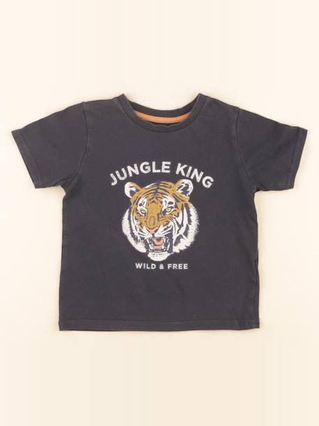 Tee-shirt - 3 ans Noir 1 - vertbaudet enfant 