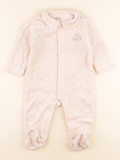 Seconde main-Fille-Pyjama velours - 12 mois