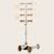 Trottinette enfant 3 roues jessy avec roues lumineuses et hauteur réglable Grey brown+Grey green+Pink rose 4 - vertbaudet enfant 