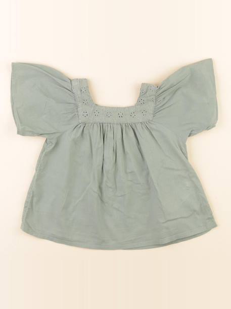 Tee-shirt - 18 mois Vert 1 - vertbaudet enfant 