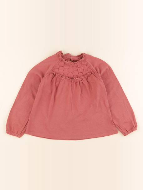 Tee-shirt - 4 ans Rose 1 - vertbaudet enfant 