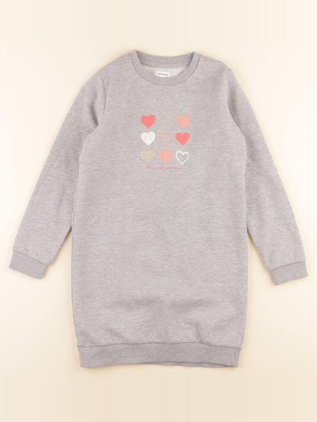Robe - 8 ans Gris 1 - vertbaudet enfant 