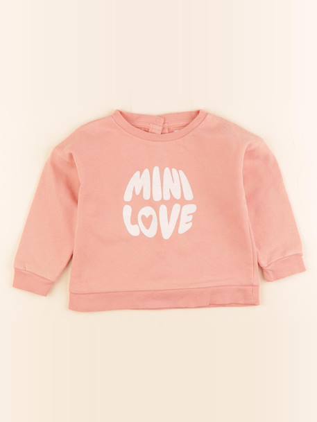 Sweat - 24 mois Rose 1 - vertbaudet enfant 