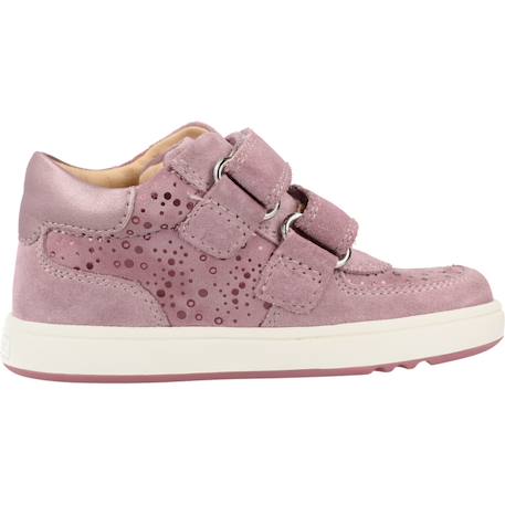 Bottes bébé fille en cuir Noir+Violet 7 - vertbaudet enfant 