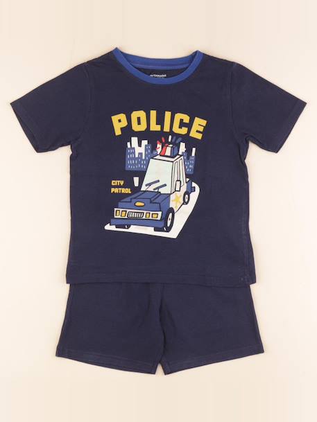 Pyjama coton - 5 ans Bleu 1 - vertbaudet enfant 