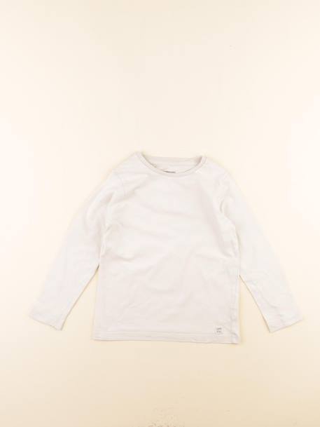 Tee-shirt - 5 ans Gris 1 - vertbaudet enfant 