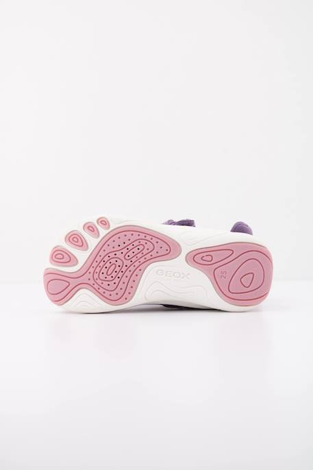 Baskets enfant fille en cuir Violet c8260 5 - vertbaudet enfant 