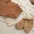 Chaussettes naissance Marron+Vert 4 - vertbaudet enfant 