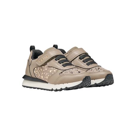Baskets basses à scratch Beige   sombre   or 3 - vertbaudet enfant 