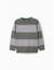 Pull en maille à rayures Rouge foncé+Vert foncé 4 - vertbaudet enfant 