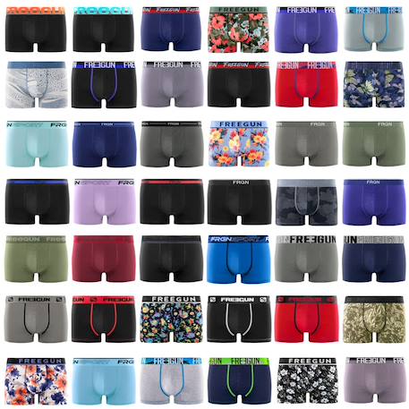 Pack suprise de 3 boxers coton Multi-couleurs 1 - vertbaudet enfant 