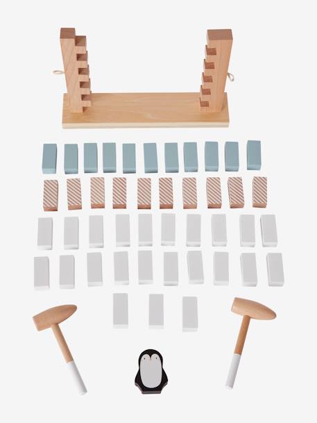 Jeu du mur en bois FSC® bleu 10 - vertbaudet enfant 