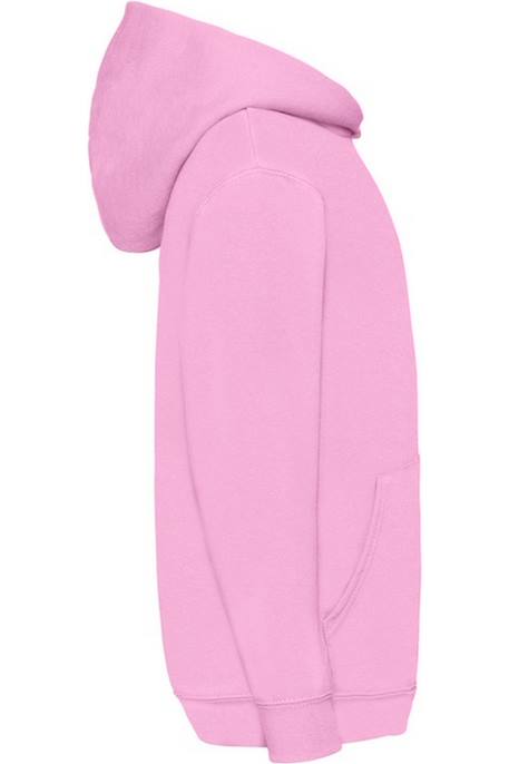 Sweat à capuche coton classic Azur+Bleu marine+Bleu roi+Fuchsia+Noir+Rose clair+Rouge+Tournesol+Vert kelly 17 - vertbaudet enfant 