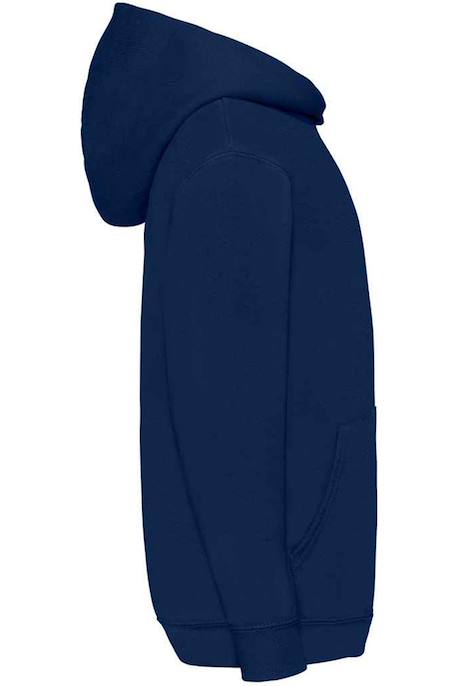 Sweat à capuche coton classic Bleu marine+Bleu marine sombre+Noir+Rose clair+Rouge+Vert bouteille 3 - vertbaudet enfant 