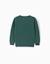 Pull en laine mélangée b&s Bleu foncé+Vert foncé 5 - vertbaudet enfant 