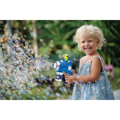 Série de pistolet à bulles - pistolet à bulles les minions avec effets lumineux et sonores. Jaune 3 - vertbaudet enfant 