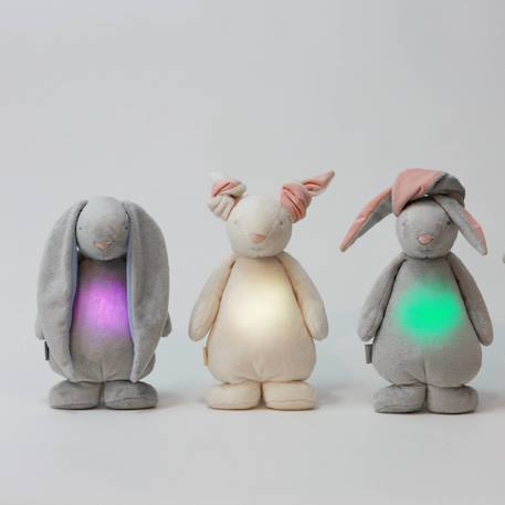 Peluche veilleuse musicale lapin Gris 3 - vertbaudet enfant 