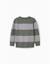 Pull en maille à rayures Rouge foncé+Vert foncé 5 - vertbaudet enfant 