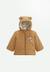 Doudoune bébé intérieur polaire avec capuche lamascotte Camel 1 - vertbaudet enfant 