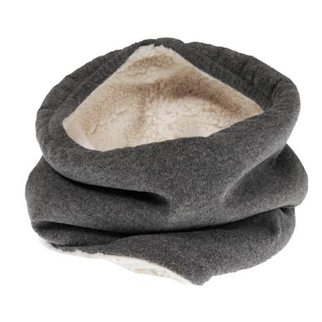 Tour de cou doublure sherpa Gris 1 - vertbaudet enfant 