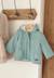Manteau bébé imperméable doublé sherpa holamuchacha Vert 1 - vertbaudet enfant 