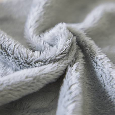 Peluche régliss assise avec foulard brodé – dès la naissance Gris, blanc, bleu 5 - vertbaudet enfant 