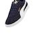 Baskets enfant garçon en cuir Marine, blanc 4 - vertbaudet enfant 