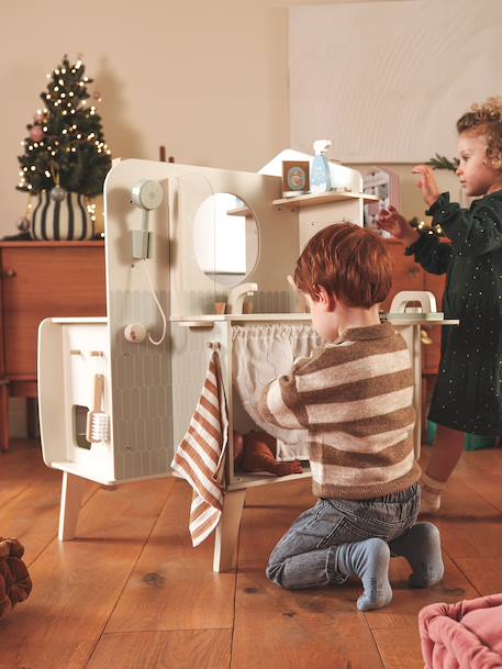 Mon premier studio 360° en bois FSC® écru 2 - vertbaudet enfant 