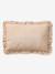 Coussin vichy personnalisable moka 4 - vertbaudet enfant 