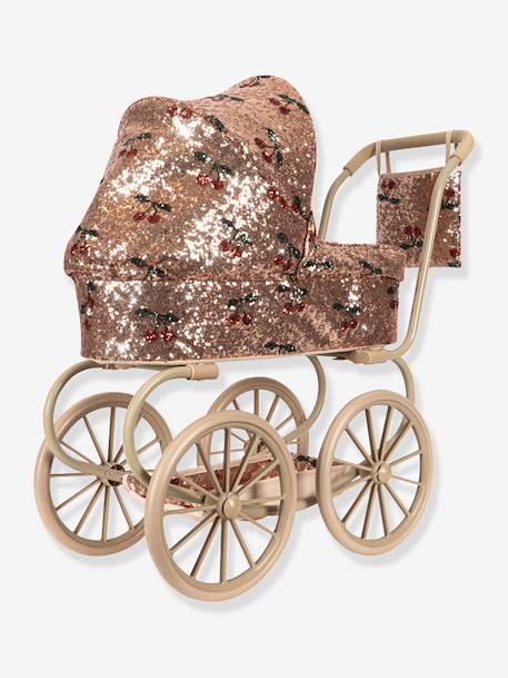 Landau pour poupée Minnie beige+écru+marron+orange+rose clair 27 - vertbaudet enfant 