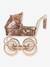 Landau pour poupée Minnie beige+écru+marron+orange+rose clair 23 - vertbaudet enfant 