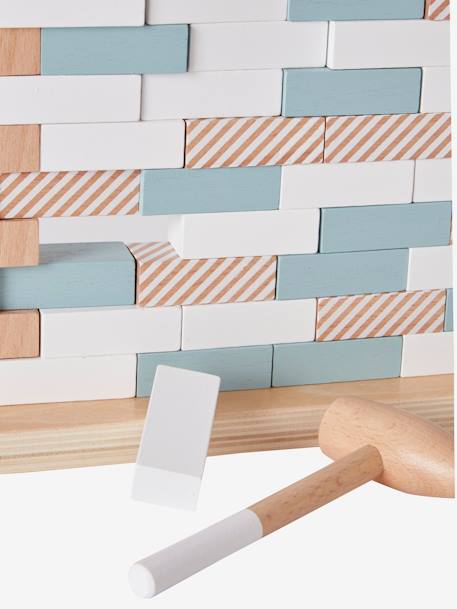 Jeu du mur en bois FSC® bleu 9 - vertbaudet enfant 
