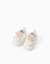 Baskets avec pompons Rose clair 1 - vertbaudet enfant 