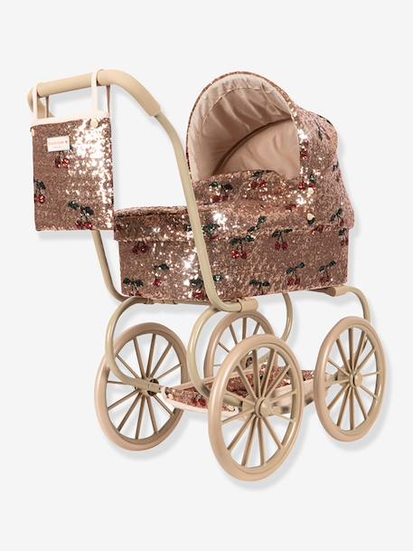Landau pour poupée Minnie beige+écru+marron+orange+rose clair 22 - vertbaudet enfant 