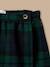 Jupe short imprimé tartan fille Carreaux vert/marine 2 - vertbaudet enfant 