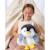 Peluche Floppy choopy pingouin 40 cm Blanc 1 - vertbaudet enfant 