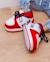 Chaussons antidérapants pour enfants Multicolore+Noir+Rouge 16 - vertbaudet enfant 