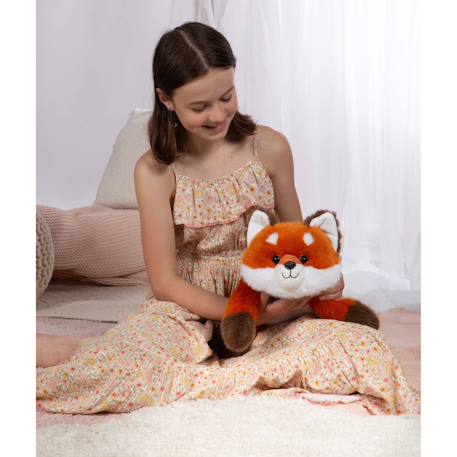 Peluche Floppy choopy renard 40 cm Marron 3 - vertbaudet enfant 