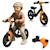Draisienne toni légère dès 18 mois avec guidon et selle réglables Beige sand+Black orange+Green sage+Pink rose 7 - vertbaudet enfant 