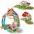 Tapis d’éveil bébé 2en1 agnes 137 x 138 cm avec arches et maisonnette Multicolor 1 - vertbaudet enfant 