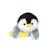 Peluche Floppy choopy pingouin 40 cm Blanc 2 - vertbaudet enfant 