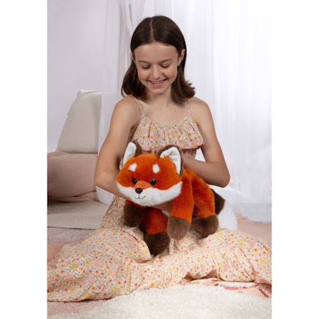 Peluche Floppy choopy renard 40 cm Marron 4 - vertbaudet enfant 