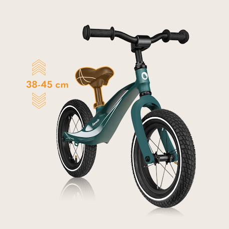 Draisienne bart air légère jusqu’à 30 kg avec guidon et selle réglables Black+Green forest+Pink violet 12 - vertbaudet enfant 