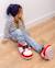 Chaussons antidérapants pour enfants Multicolore+Noir+Rouge 17 - vertbaudet enfant 