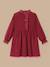 Robe fille en velours Cerise+Kaki+Marine 1 - vertbaudet enfant 