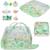 Tapis d’éveil bébé 2en1 inga avec fonction parc et jouets interactifs Multicolor 1 - vertbaudet enfant 