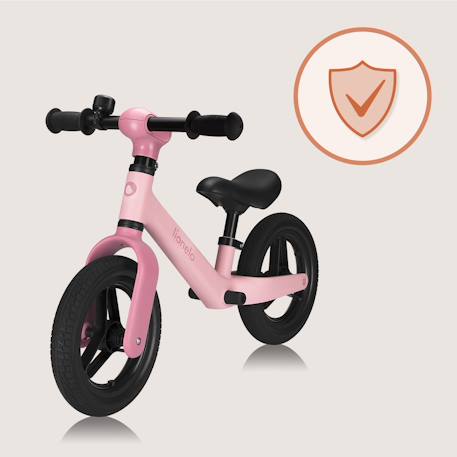 Draisienne toni légère dès 18 mois avec guidon et selle réglables Beige sand+Black orange+Green sage+Pink rose 20 - vertbaudet enfant 