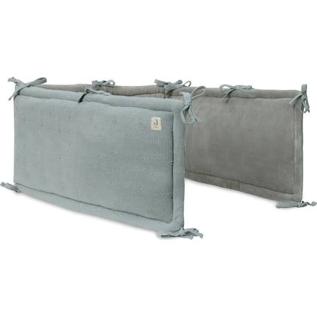Tour de lit cosy knit biscuit (pour lits 60 x 120 ou 70 x 140 cm) Beige+Bleu 7 - vertbaudet enfant 