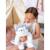 Peluche Floppy choopy husky 40 cm Blanc 1 - vertbaudet enfant 
