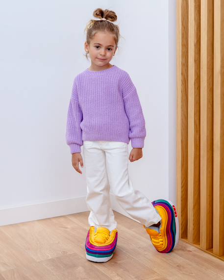 Chaussons antidérapants pour enfants Multicolore+Noir+Rouge 4 - vertbaudet enfant 